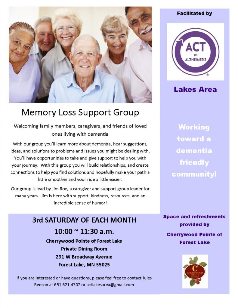 memory loss support group
