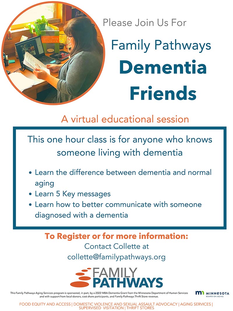 Dimentia Friends Virtual Session