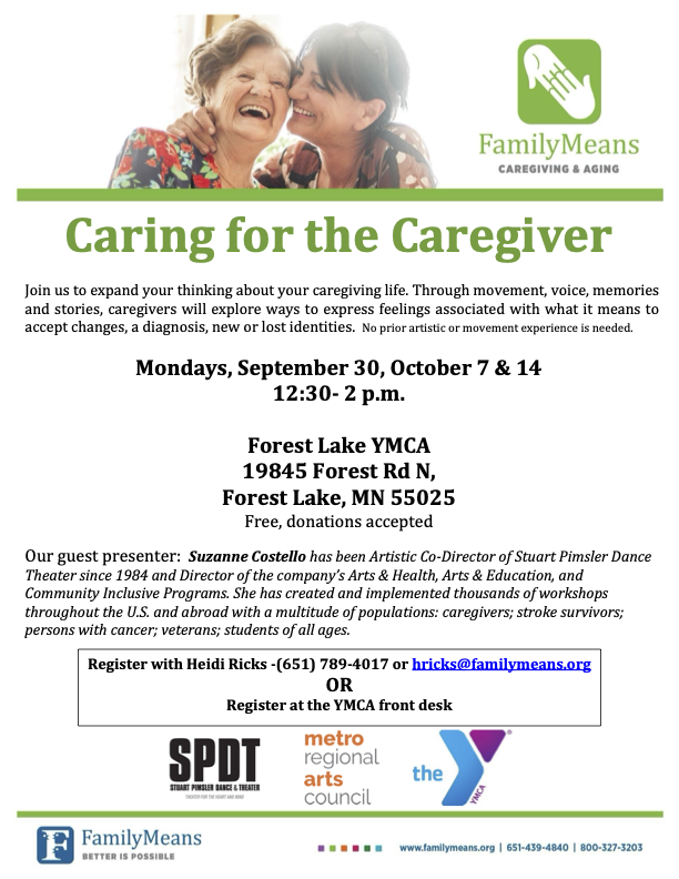 Caring For The Caregiver